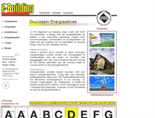 Tablet Screenshot of e-building.nl